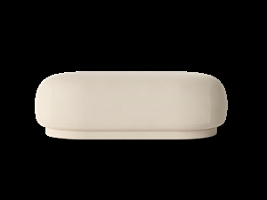 Ferm Living - Rico Ottoman Brushed - Off-White
