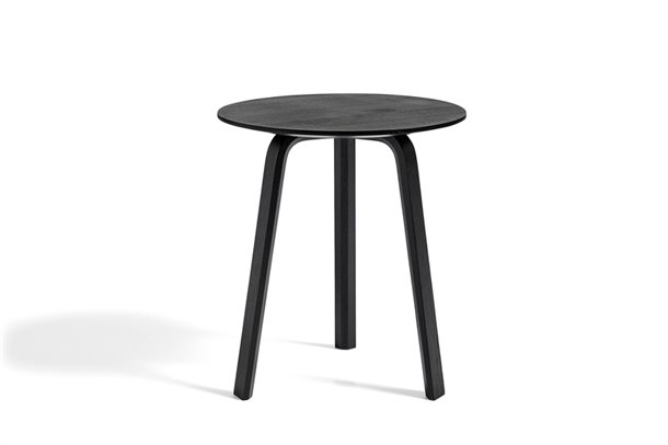 HAY - Sofabord - Bella Coffee Table - Ø45 x H49 - Sort bejdset eg