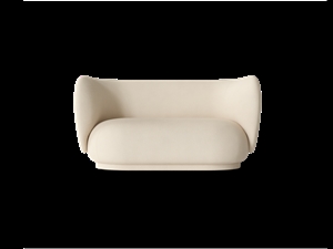 Ferm Living -  Rico 2-seater Brushed - Off-White
