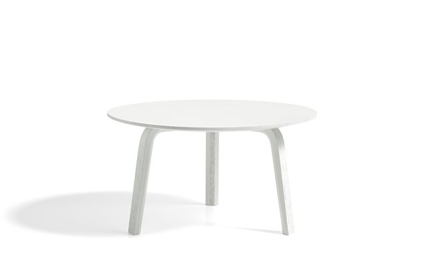 HAY - Sofabord - Bella Coffee Table - Ø60 x H32 - Hvid bejdset  