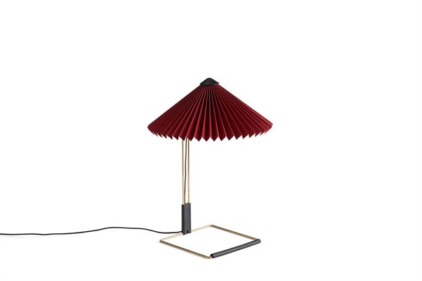 HAY - MATIN TABLE LAMP - BORDLAMPE - 300 SMALL Oxide red  