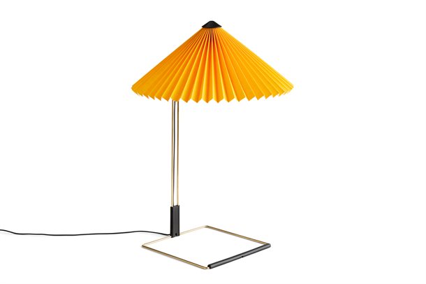 HAY - MATIN TABLE LAMP - BORDLAMPE - 380 LARGE Yellow