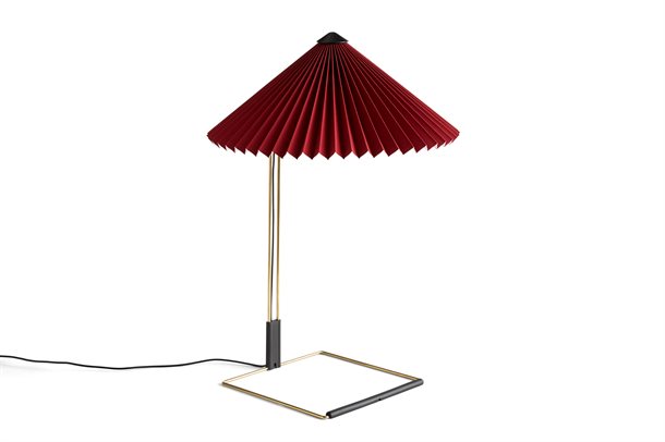 HAY - MATIN TABLE LAMP - BORDLAMPE - LARGE 380 Oxide red  