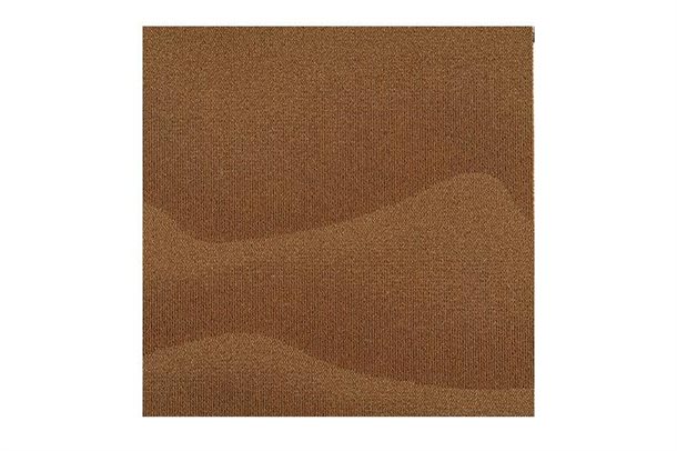 Ege tæppe - A new Wave - Model Sand - Farve Rust - Special mål
