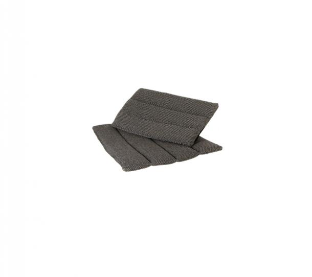 Cane-Line - Flip klapstol sæde-/ryghynde Dark grey, Cane-line Focus