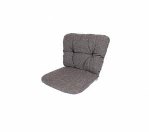Sæde og ryghynde til Ocean stol - Cane-line Wove, Dark grey  