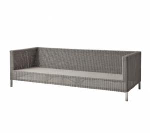 Cane-Line - Connect 3-pers. sofa Taupe, Cane-line Weave