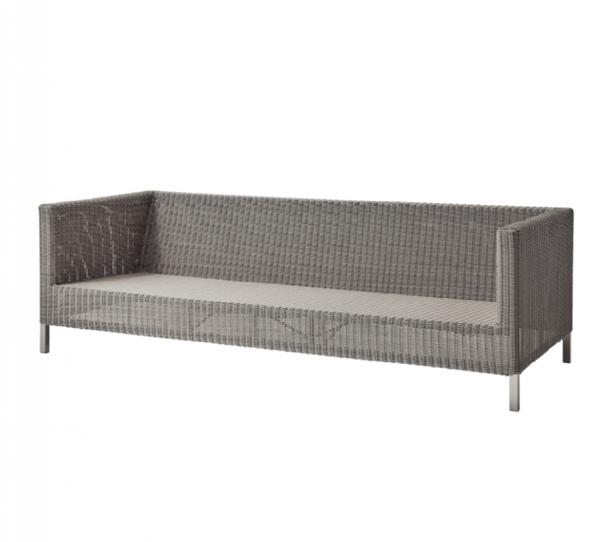 Cane-Line - Connect 3-pers. sofa Taupe, Cane-line Weave