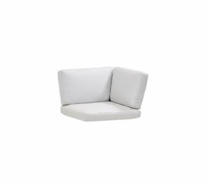 Cane-Line - Connect sofa hjørnemodul hyndesæt White, Cane-line Natté