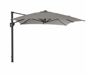 Cane-line - Hyde luxe hanging parasol, 3x4 m Taupe dug Grey, aluminium