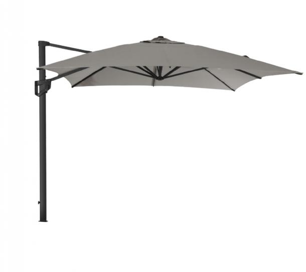Cane-line - Hyde luxe hanging parasol, 3x4 m Taupe dug Grey, aluminium
