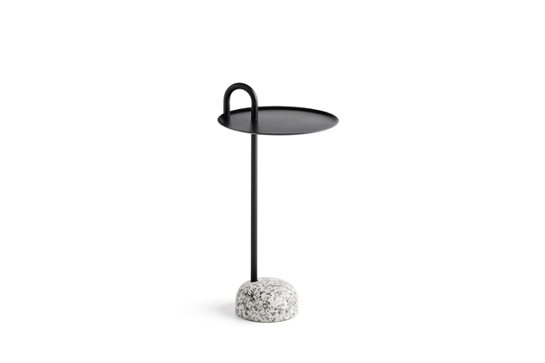 HAY - BOWLER GRANITE BASE - Ø36 X H70,5 - BLACK