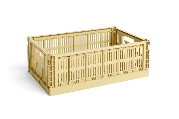 HAY - KASSE - COLOUR CRATE / L - GOLDEN YELLOW