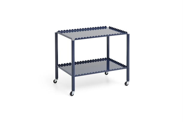 HAY - ARCS TROLLEY - LOW - STEEL BLUE