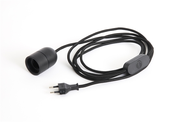 HAY - COMMON (TABLE) CORD SET - SOFT BLACK 