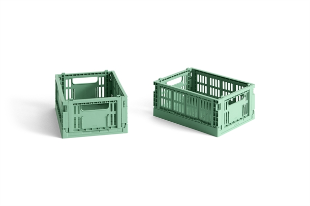 HAY - COLOUR CRATE MINI 2PK - DARK MINT 