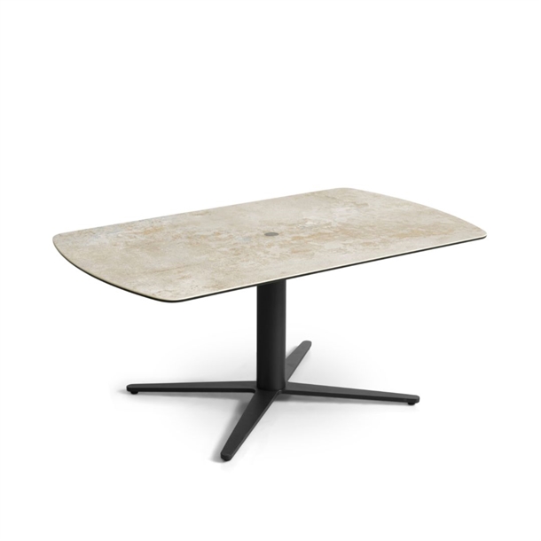 Aruba sofabord m. højde justering / Mål 110x65 cm. / Bordplade Taupe / Stærk Pris 