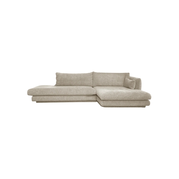 Cane-line Bloom 2-pers. Sofa Med Chaiselong, Open End - Lola Sand - Højre Forfra
