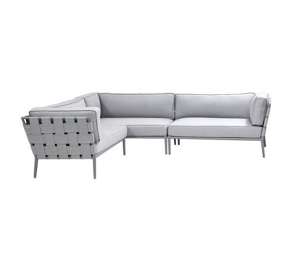 Cane-line - Conic Opstilling 1 Light Grey 280cm x 222cm.