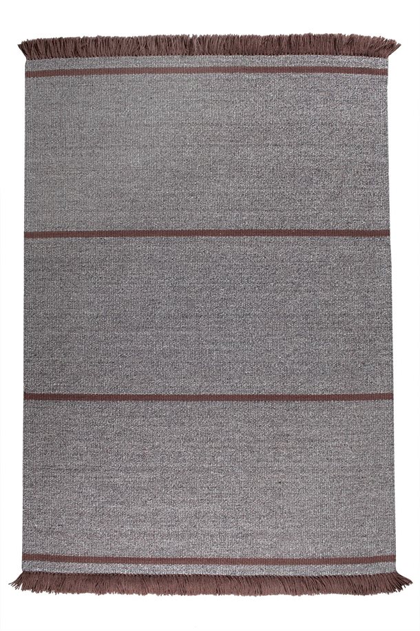 Copenhagen tæppe - Rust 80 x 200 cm - Stærk pris