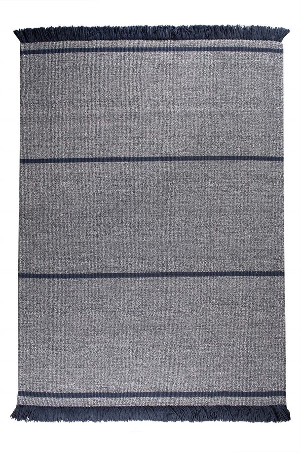 Copenhagen tæppe - Blue 80 x 200 cm - Stærk pris