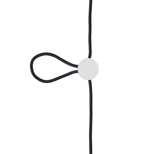 LE KLINT - Cord Adjuster - Ledningskorter - Hvid base/hvid - 3 stk.