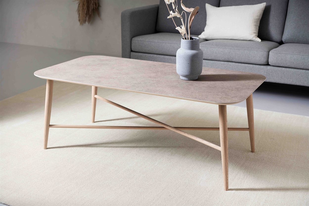 falme efterår Abe Cross sofabord - Elegant sofa bord i dansk design