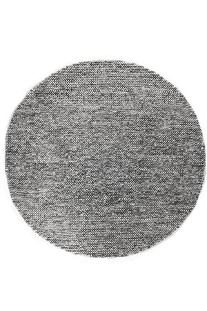 Dublin tæppe - Dark grey - Ø160