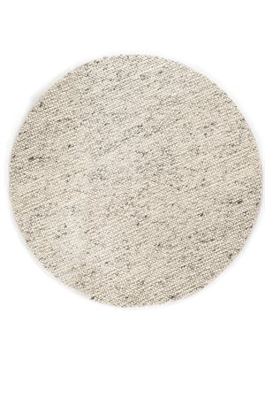 Dublin tæppe - Light Grey - Ø160 - Stærk pris