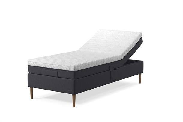 Dunlopillo Pure Deluxe elevation 90x210 - Antracit - Fast
