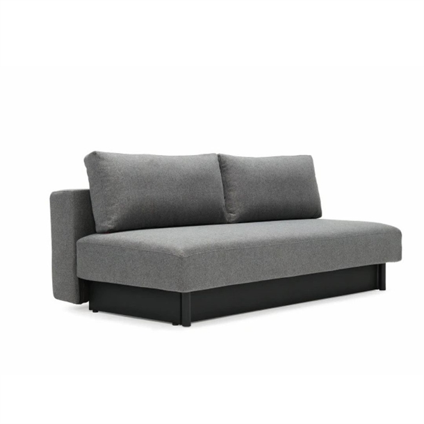 Innovation Living Freja Sovesofa - D/l: 100 H: 87 B: 200 - 337 Stof - Grå