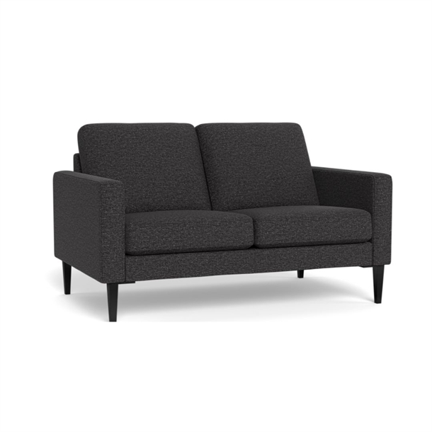 Galaxy 2 pers. sofa Arm1 - Rosso Black / L 148cm.