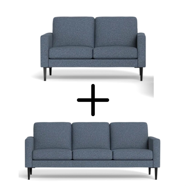 IMG Galaxy 3+2 pers. sofa - Dessin Rosso 16 Blue