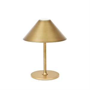 Hygge LED bordlampe - Ø15 cm - Antique Brass - Stærk pris