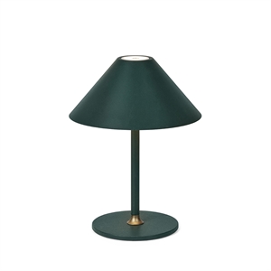 Hygge LED bordlampe - Ø15 cm - Deep Green - Stærk pris