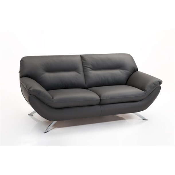 Grenoble 2,5 pers. sofa / Sort læder 