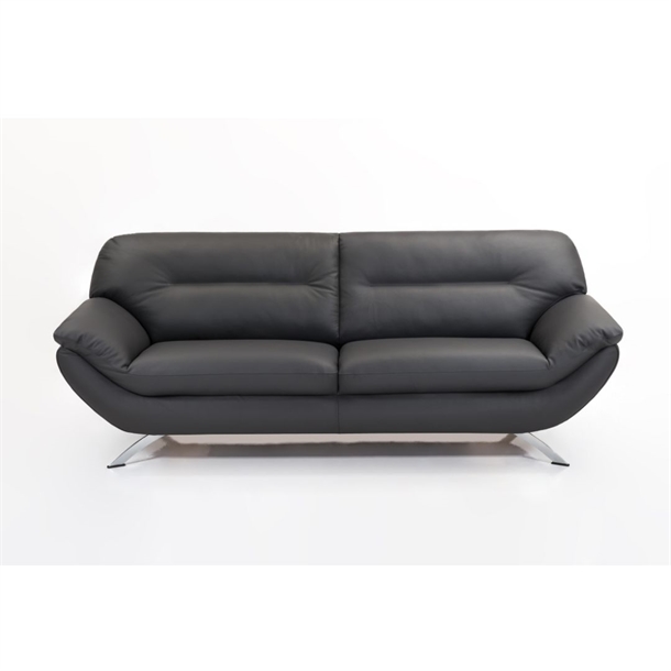 Grenoble 3 pers. sofa / Sort læder 