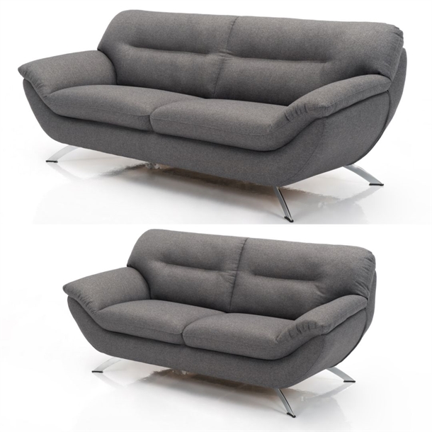 Grenoble sofasæt 3 + 2,5 pers./ Dessin Idaho Antracit