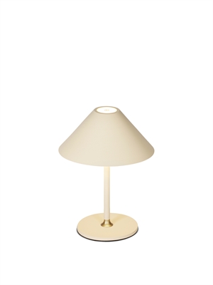 Hygge LED bordlampe - Ø15 cm - Creme - Stærk pris