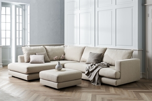 Cozy sofa med openend tv. - XL
