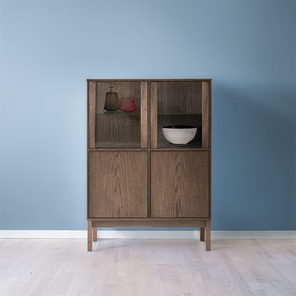 Klim Furniture - N200 Highboard - Mål B100 x H137 x D 30/40