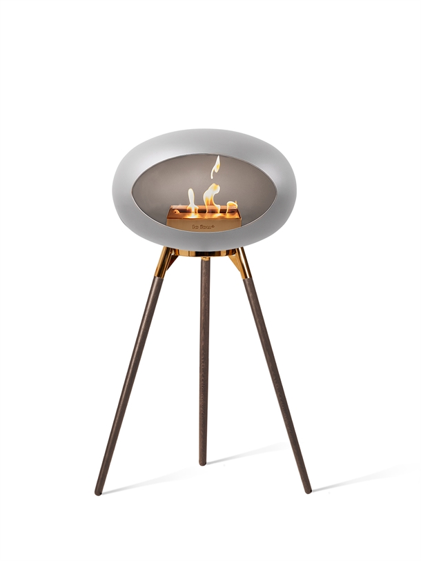Le Feu - Dome - Ground High - Nickel - Rose Gold - Smoked oak