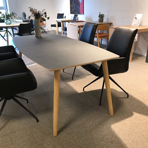 OUTLET - U-Design bådformet spisebord B95 x L200 