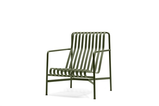 HAY - HAVE-LOUNGESTOL - PALISSADE LOUNGE CHAIR HIGH - FLERE FARVER