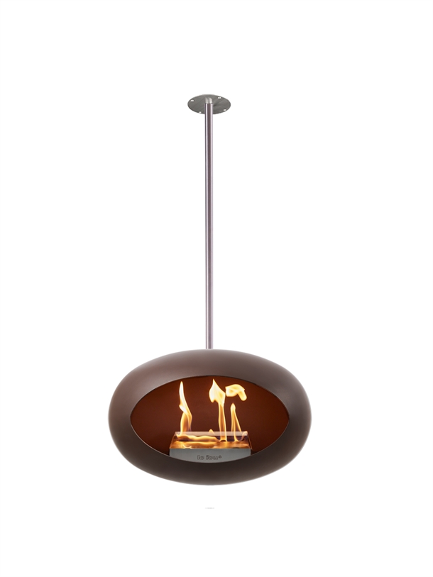 Le Feu - Dome - Sky - Mocca - rustfrit stål - 100 cm stang