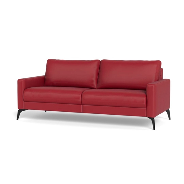 Stamford 2543 3 pers. sofa - B 184 cm. - Rød madras læder - Stærk Pris 