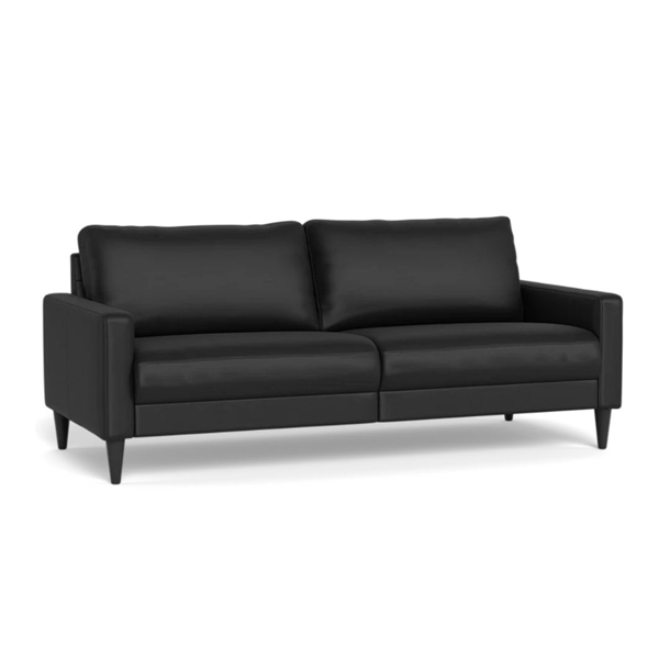 Stamford 2543 3 pers. sofa - B 184 cm. - Sort madras læder - Stærk Pris 