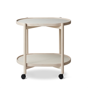 James rullebord / bakkebord  - Ovalt 40x60 cm - bøg/bøg