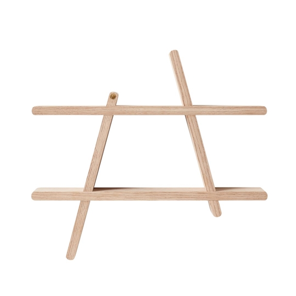A Shelf - Hylde - Massiv Eg Ubehandlet - Large