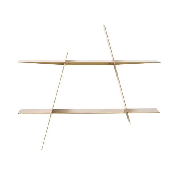 A Shelf - Hylde - Messing - Flere størrelser